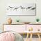 Stupell Industries Beach Bird Sandpipers Minimal Painting Wall Art
